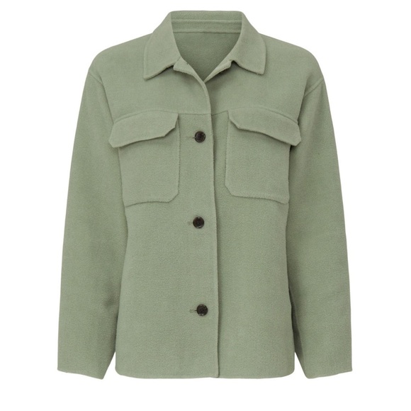 Thakoon Wool Blend Shirt Jacket, Size XS - Picture 4 of 8